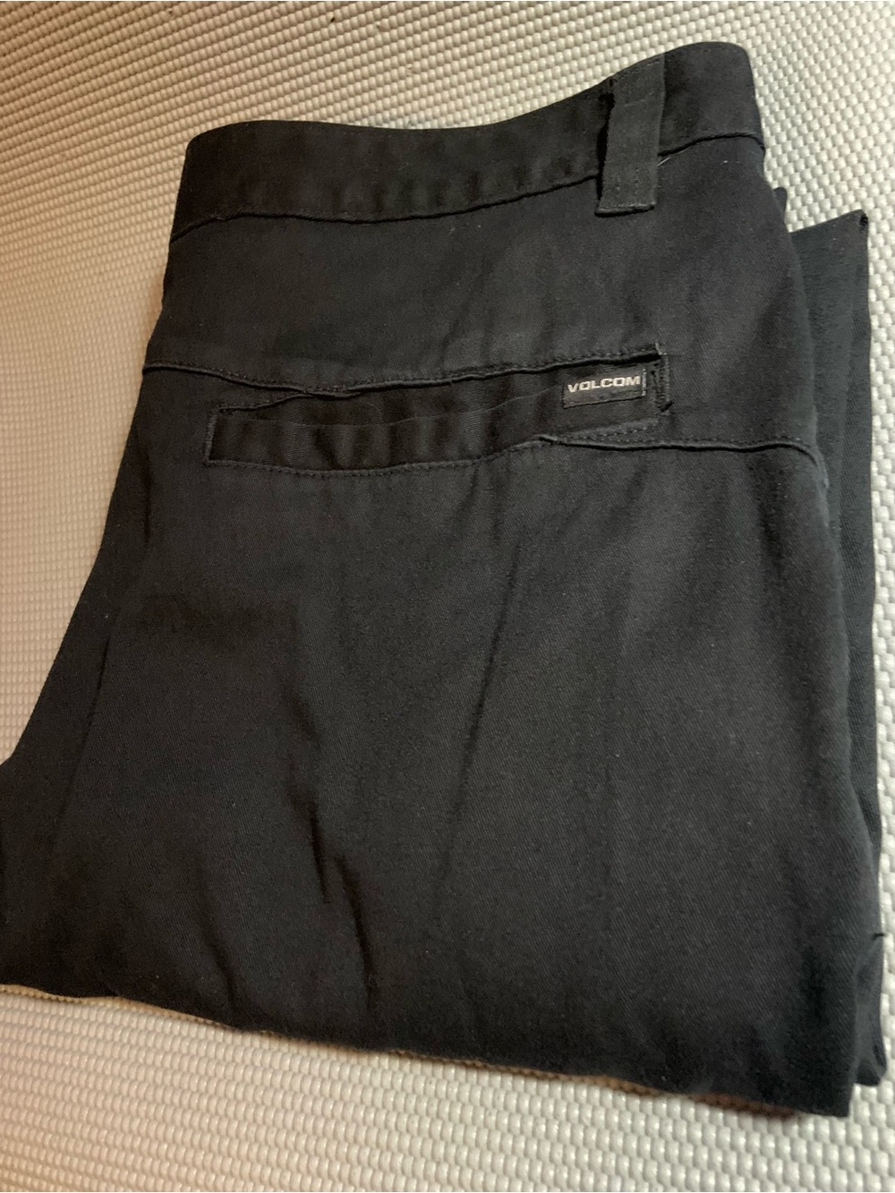 Black Volcom Pants Size 34